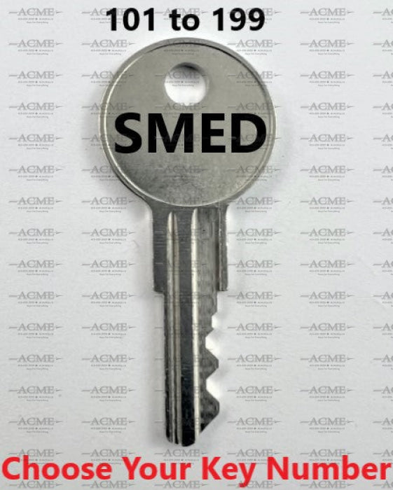 101 to 199 Smed Replacement Key