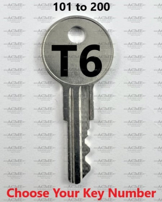 T6 Alera Touch 101 to 200 Office Furniture Replacement Key-AcmeKey.ca ...