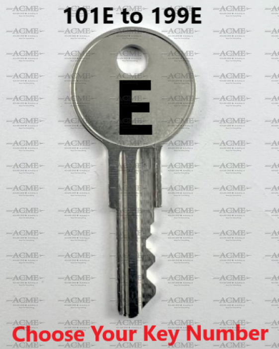 101E to 199E HON Replacement Key