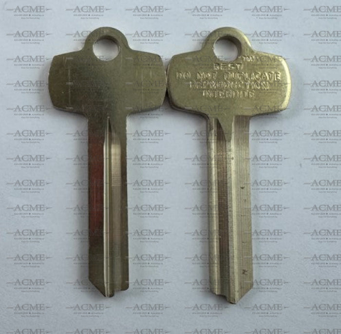 1A1 Best Standard Genuine Factory Original Key Blank for Interchangeable Core