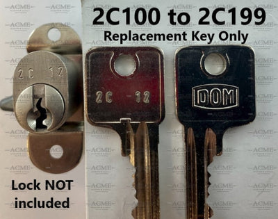 2C100 to 2C199 Dom Replacement Key