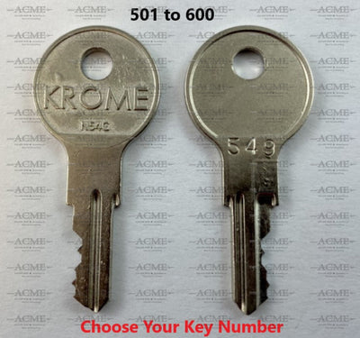501 to 600 Krome N54G Replacement key