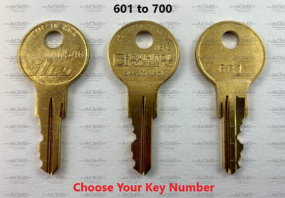 601 to 700 DL Ilco Capitol N54G Replacement Key