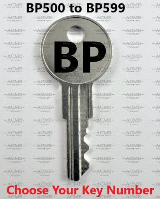 BP500 to BP599 Bauer Replacement Key
