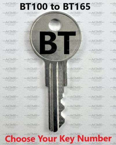 BT100 to BT165 Herman Miller Replacement Key