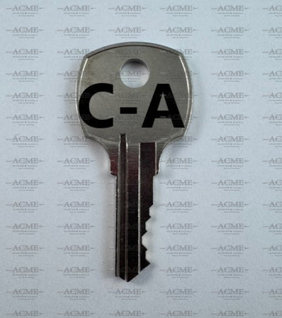 C001A to C099A Compx National Lock Replacement Key
