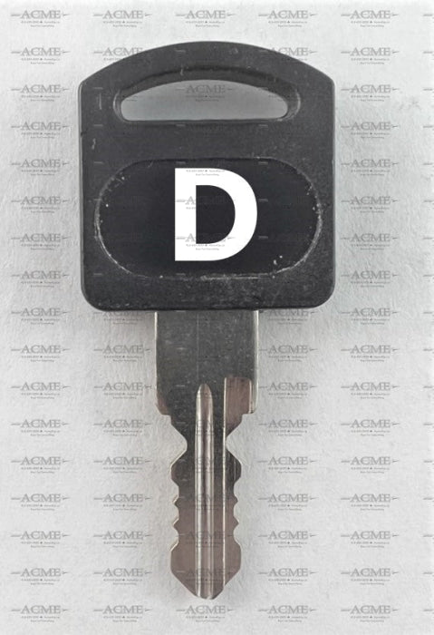 D00 to D99 Evergood Richelieu Replacement Key