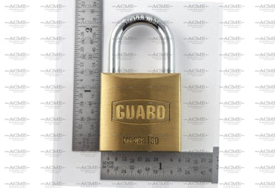 Guard 833 30mm Brass Padlock