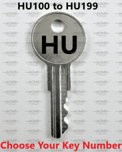 HU100 to HU199 Sunar Replacement Key