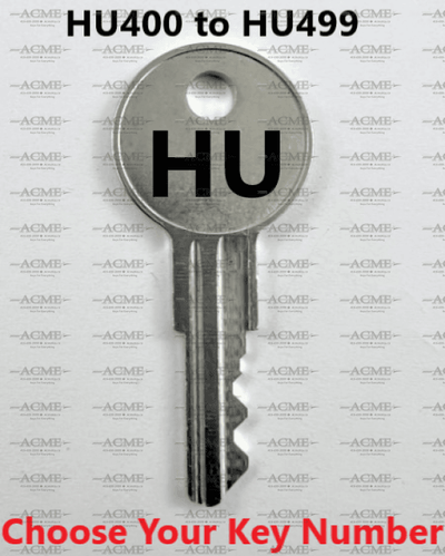 HU400 to HU499 Sunar Replacement Key