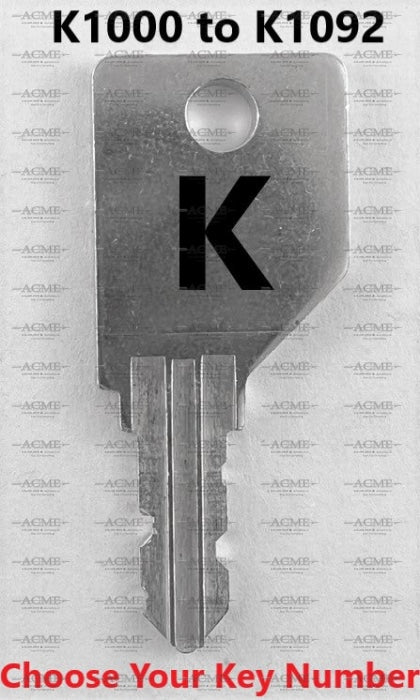 K1000 to K1092 Storwal Replacement Key