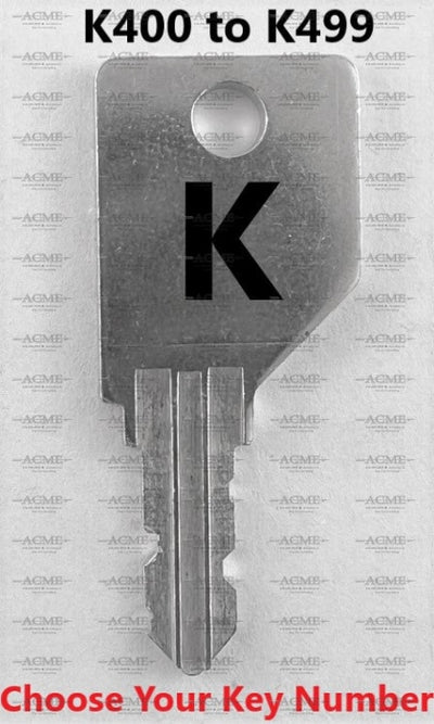 K400 to K499 Storwal Replacement Key