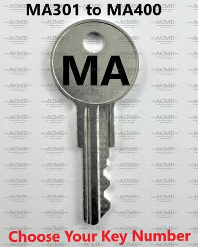 MA301 to MA400 Haworth Replacement Key