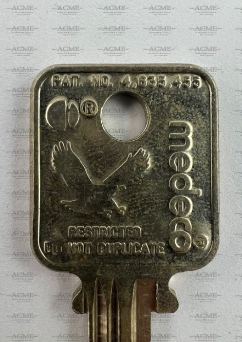 Modoco Key Chain Medeco W3 Aftermarket Replacement Cut Key | Acmekey.ca USA & Canada ...