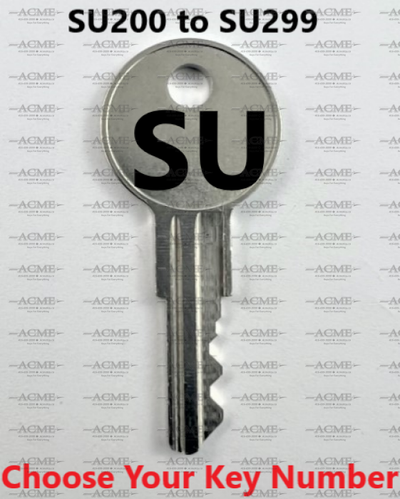 SU200 to SU299 Sunar Replacement Key
