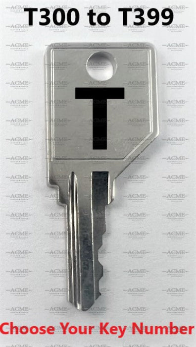 T300 to T399 Teknion Replacement Key