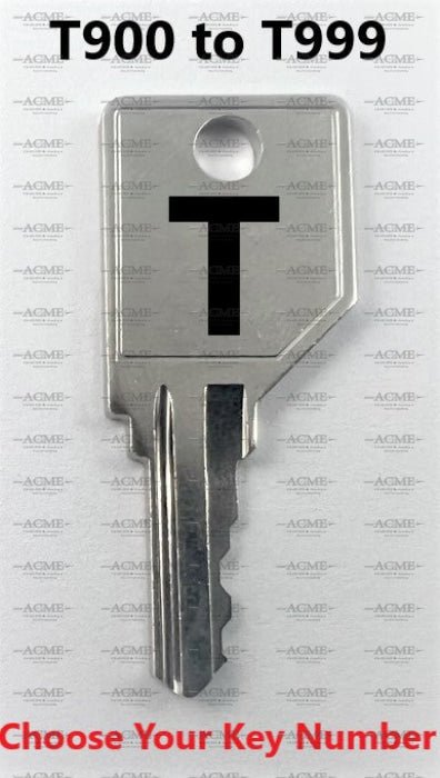 T900 to T999 Teknion Replacement Key