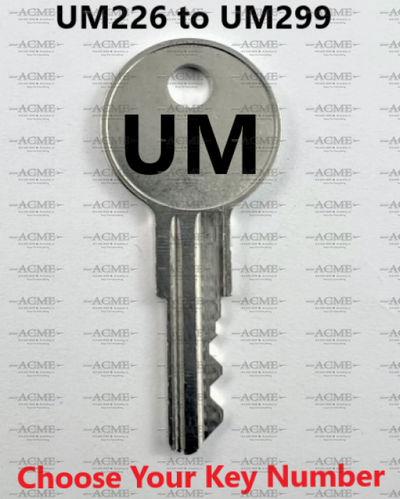 UM226 to UM299 Herman Miller Replacement Key