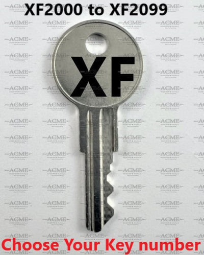 XF2000 to XF2099 Steelcase Replacement Key