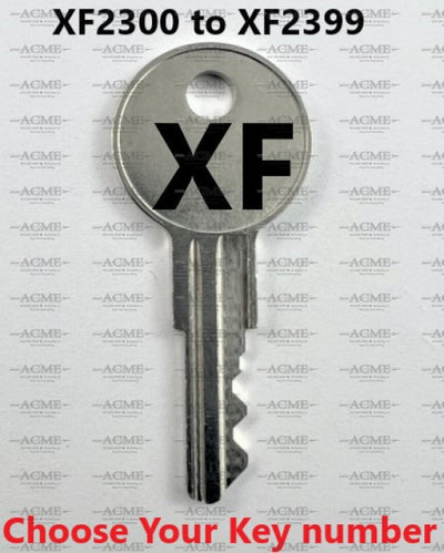XF2300 to XF2399 Steelcase Replacement Key