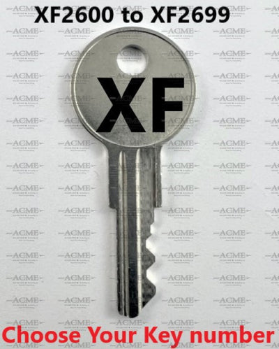 XF2600 to XF2699 Steelcase Replacement Key