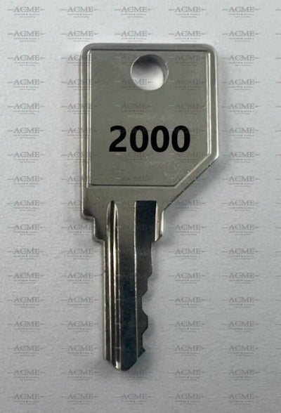2000 Commander & Commodore Replacement Key