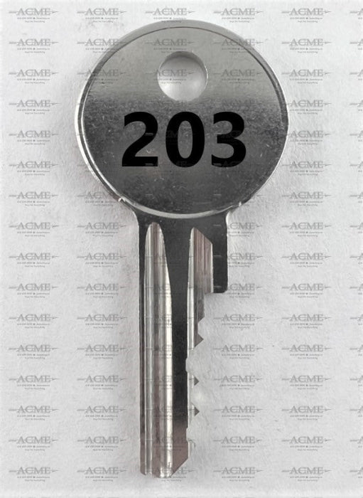 203 S&G Sargent & Greenleaf Replacement Key