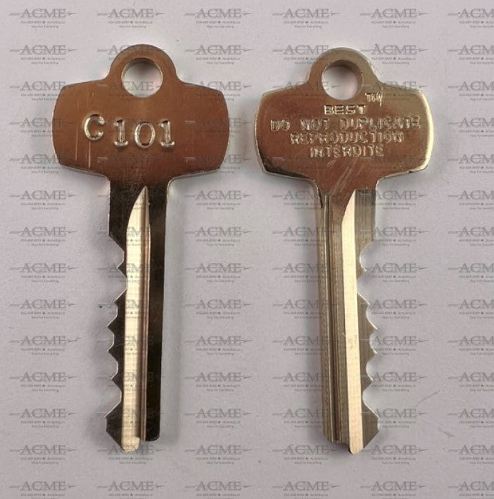 Best Lock and Key Series C101 to C114 for Medical Carts