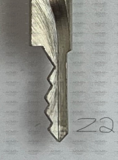 Burg Wachter E7 Lock Z2 Keyed Alike key