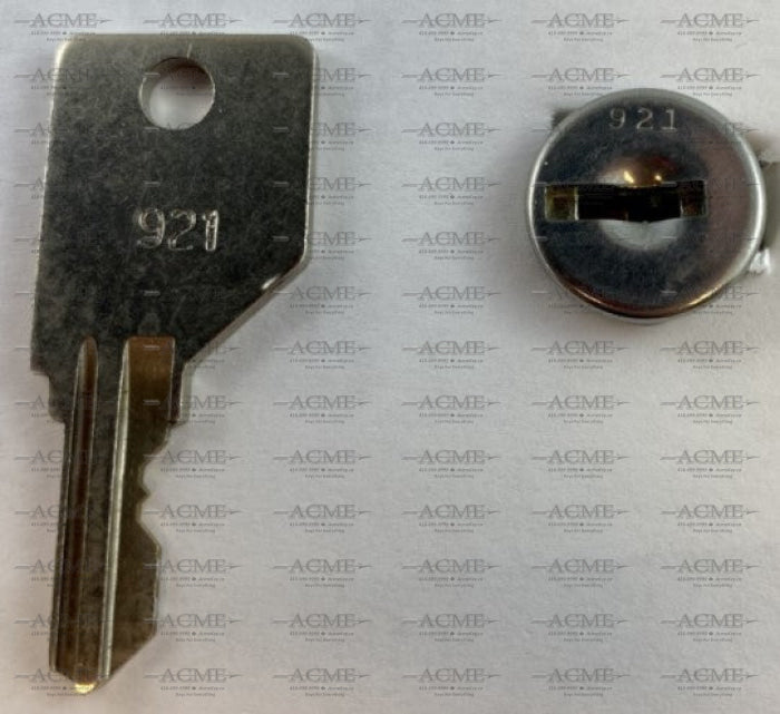 key Series 901-999 Cole Office Furniture Lateral File Cabinet Complete Lock