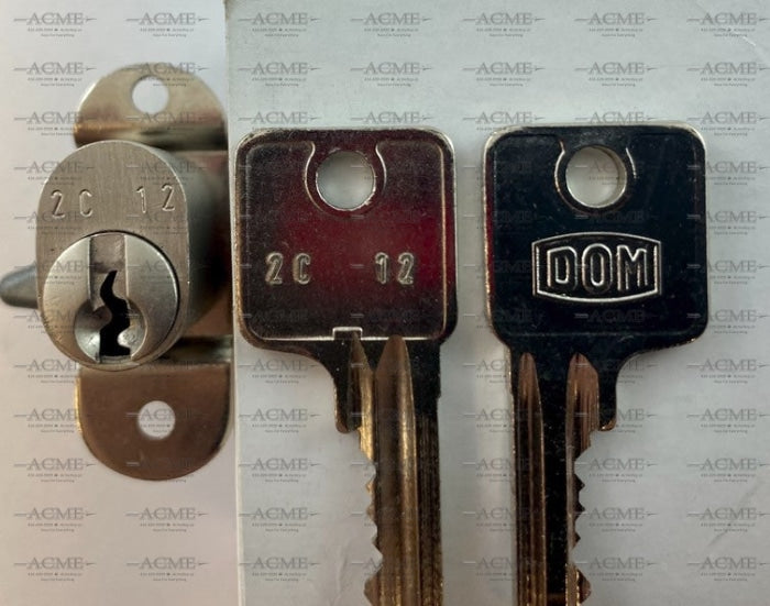 Dom Lock and Key Series 2C2400 to 2C2499