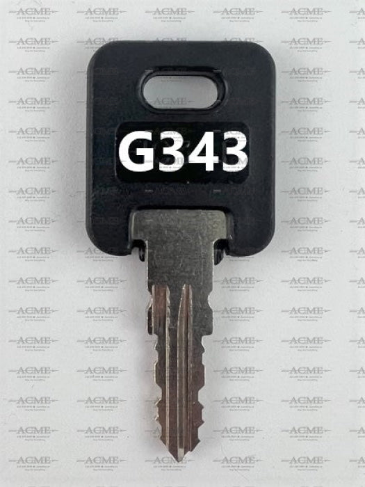 G343 Global Link Trailer RV Motorhome Replacement Key