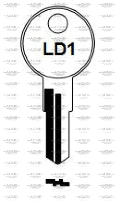 ilco LD1 key blank for Larson