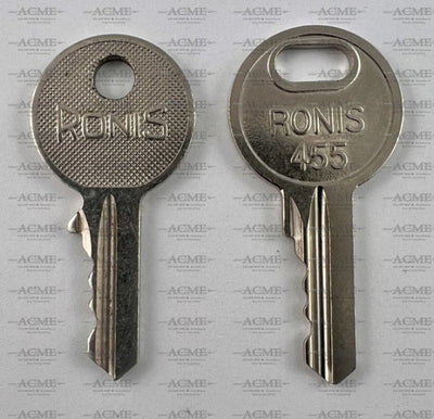 Ronis 455 Electrical Switch Lock Pre Cut Key