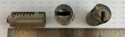 Steelcase Chicago Lock and Key Series FR KA Keyed Alike Silver Core