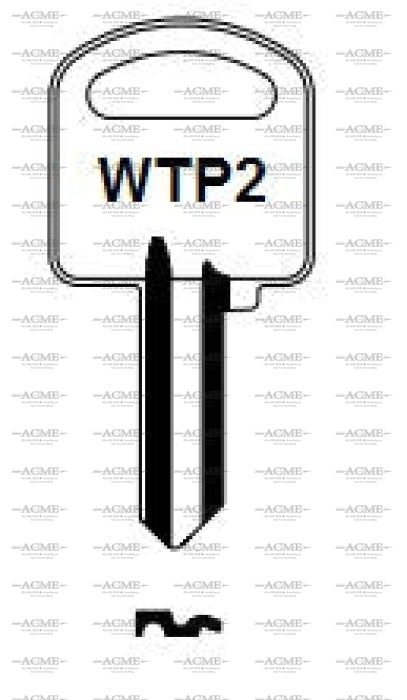 ilco WTP2 key blank for Wright Line office furniture