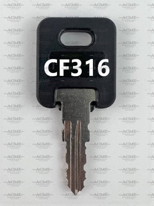 CF316 FIC Fastec Trailer RV Motorhome Replacement Key
