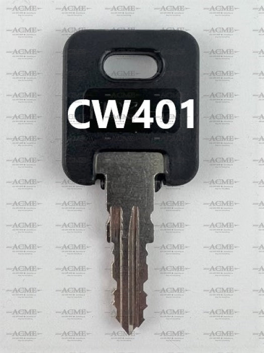 CW401 FIC Fastec Trailer RV Motorhome Replacement Key