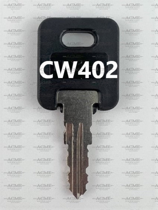 CW402 FIC Fastec Trailer RV Motorhome Replacement Key