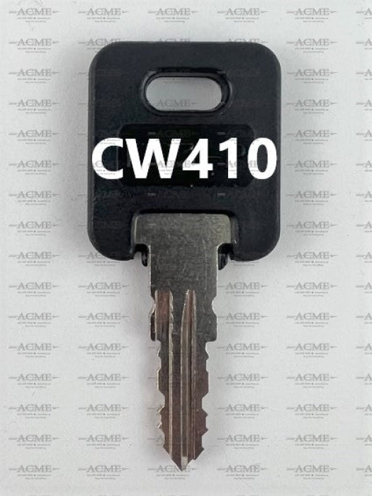 CW410 FIC Fastec Trailer RV Motorhome Replacement Key