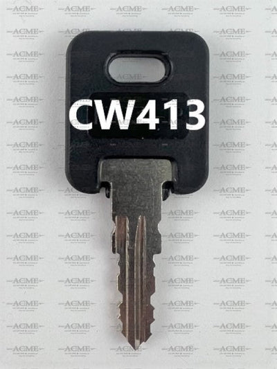 CW413 FIC Fastec Trailer RV Motorhome Replacement Key