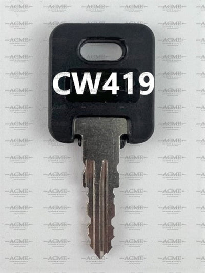 CW419 FIC Fastec Trailer RV Motorhome Replacement Key