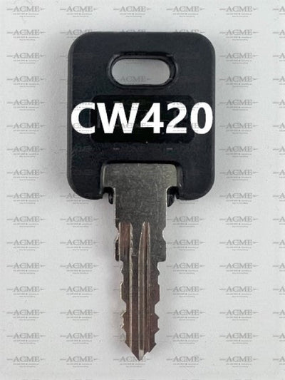 CW420 FIC Fastec Trailer RV Motorhome Replacement Key