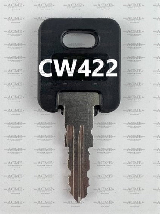 CW422 FIC Fastec Trailer RV Motorhome Replacement Key