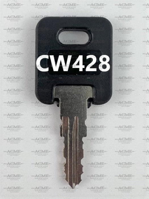 CW428 FIC Fastec Trailer RV Motorhome Replacement Key