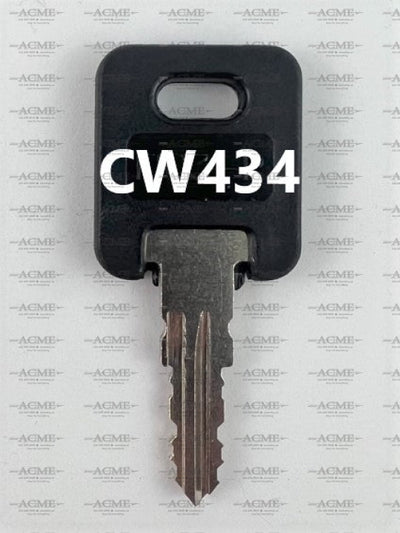 CW434 FIC Fastec Trailer RV Motorhome Replacement Key