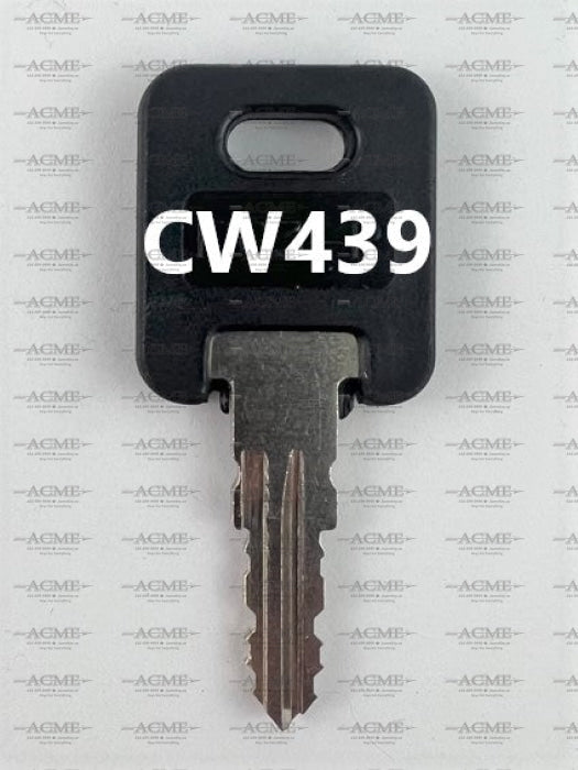CW439 FIC Fastec Trailer RV Motorhome Replacement Key