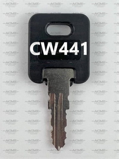 CW441 FIC Fastec Trailer RV Motorhome Replacement Key
