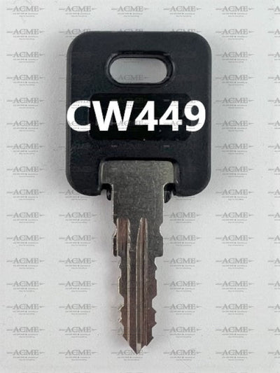 CW449 FIC Fastec Trailer RV Motorhome Replacement Key