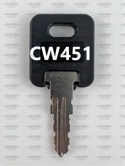 CW451 FIC Fastec Trailer RV Motorhome Replacement Key